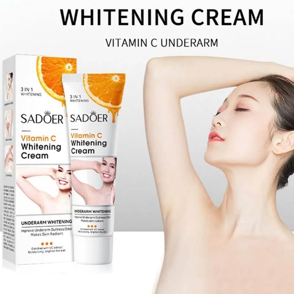 SADOER Vitamin C Whitening Underarm Cream 50g Zoha Essentials