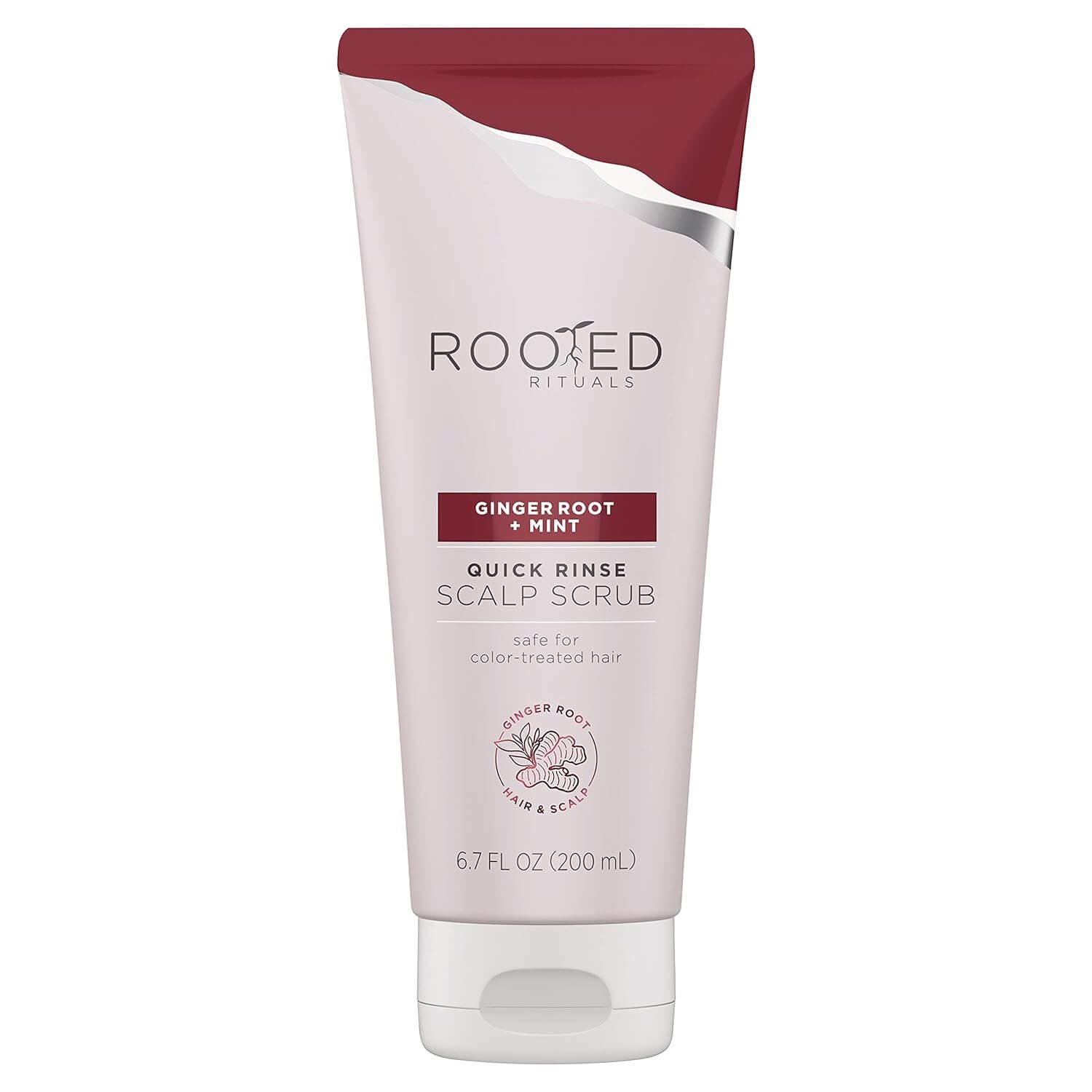 Rooted Rituals Model Rooted Rituals Quick Rinse Scalp Scrub 200ml - Zoha Essentials