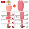 Silicone Ice Roller Facial Massager | Reusable Facial Treatment