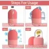 Silicone Ice Roller Facial Massager | Reusable Facial Treatment