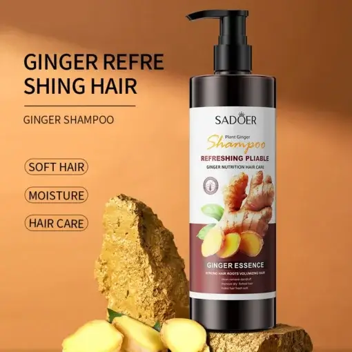 SADOER Ginger Refreshing Anti-Dandruff Anti-Hair Loss Shampoo 500ml