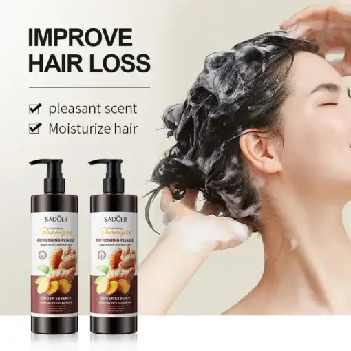 SADOER Ginger Refreshing Anti-Dandruff Anti-Hair Loss Shampoo 500ml