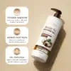 SADOER Nourishing Coconut Oil Shower Gel Fragrance Body Wash 500ml