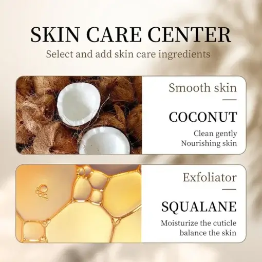 SADOER Nourishing Coconut Oil Shower Gel Fragrance Body Wash 500ml